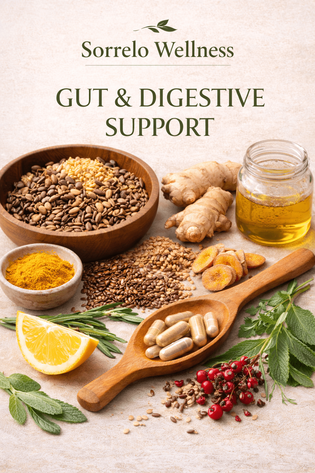 Gut & Digestive Support - Sorrelo Wellness 