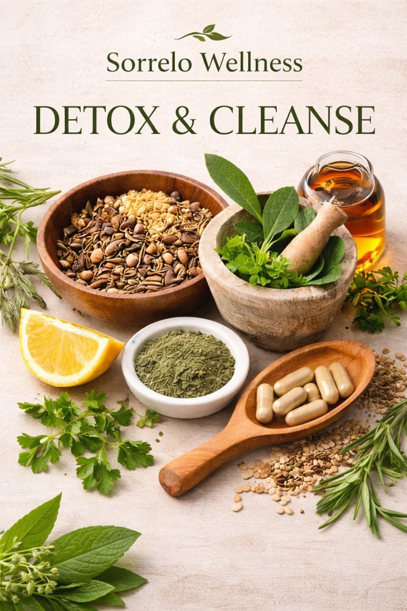 Herbal Detox & Cleanse - Sorrelo Wellness 