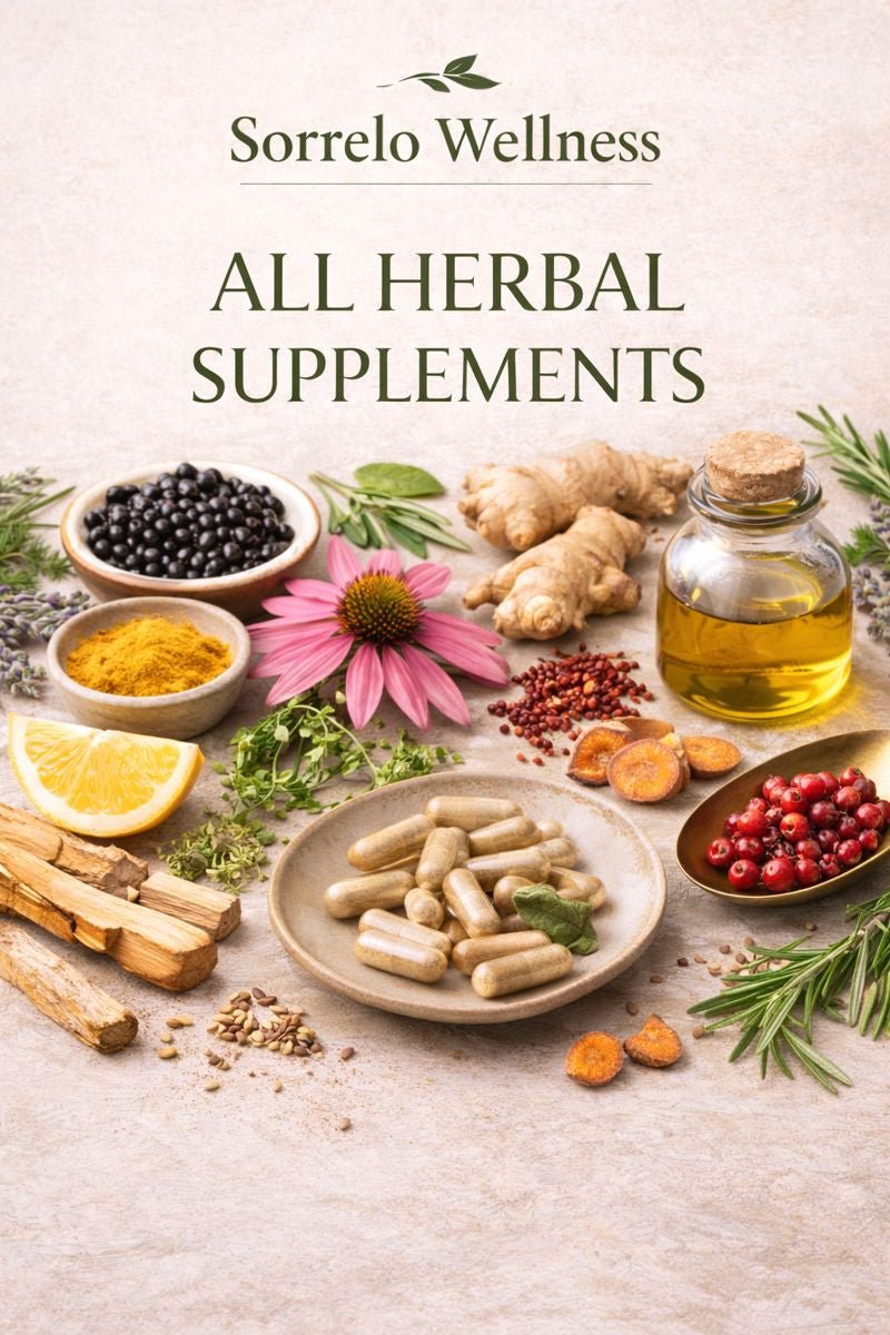 Shop All Herbal Supplements - Sorrelo Wellness 
