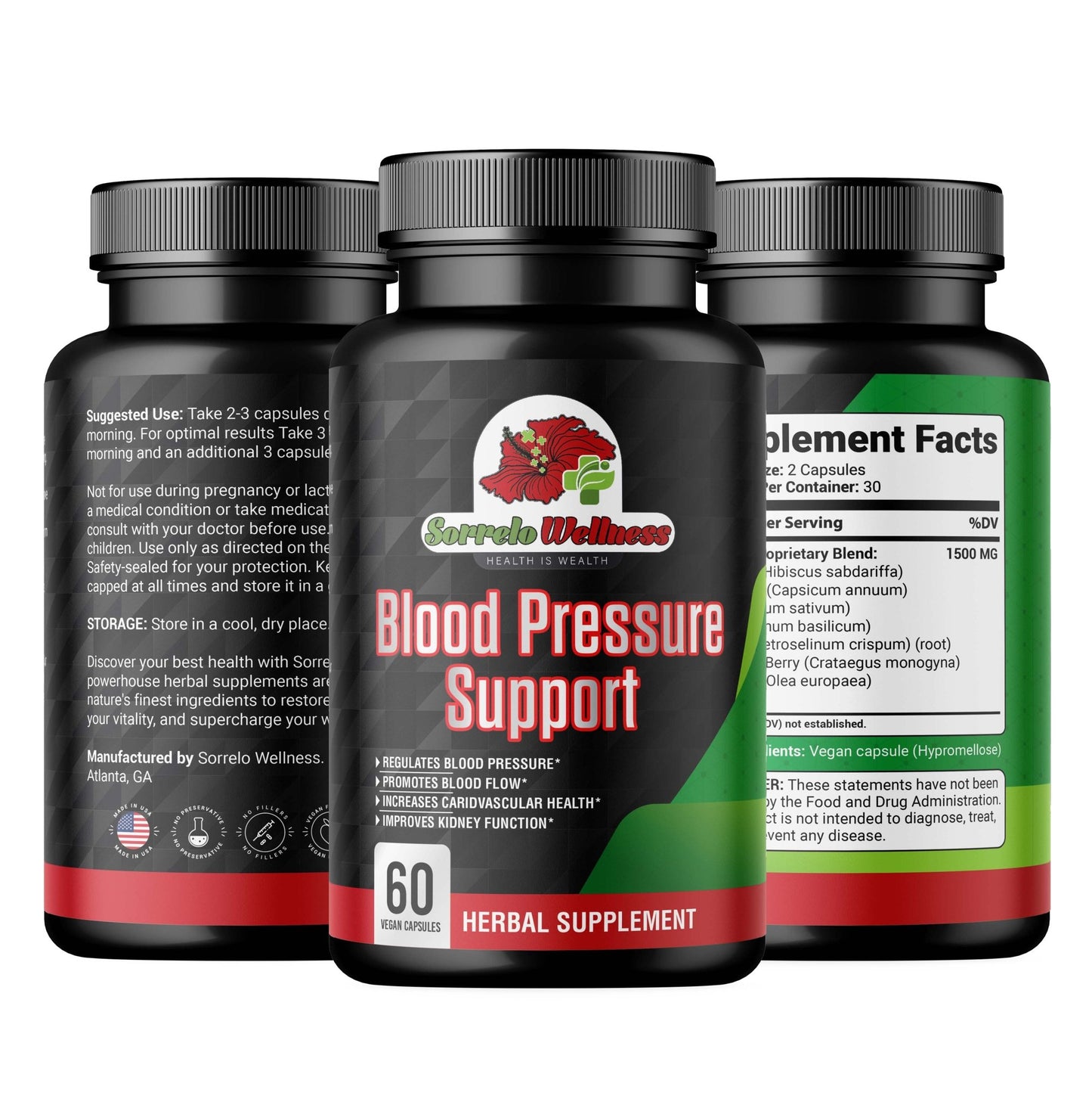 Blood Pressure Support - Sorrelo Wellness