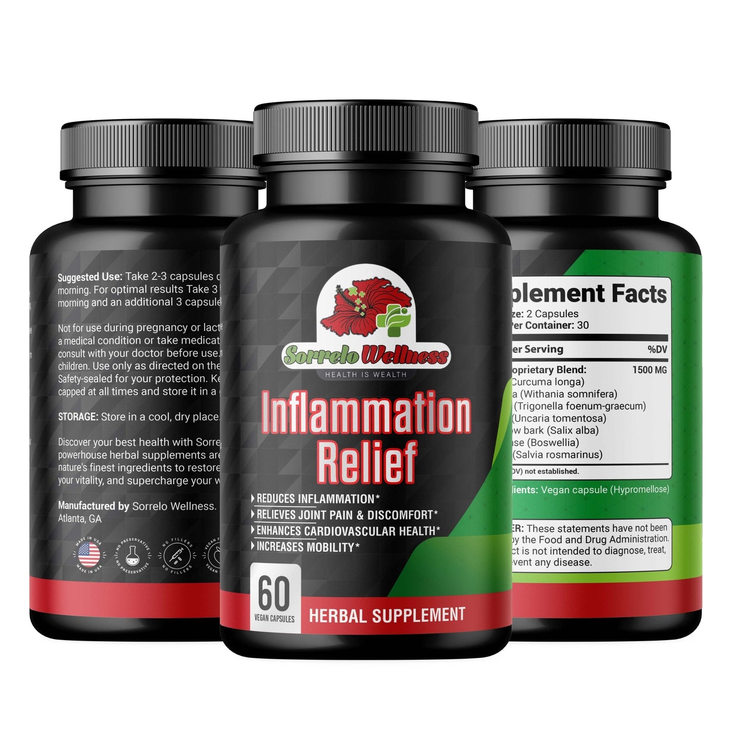 Inflammation Relief - Sorrelo Wellness