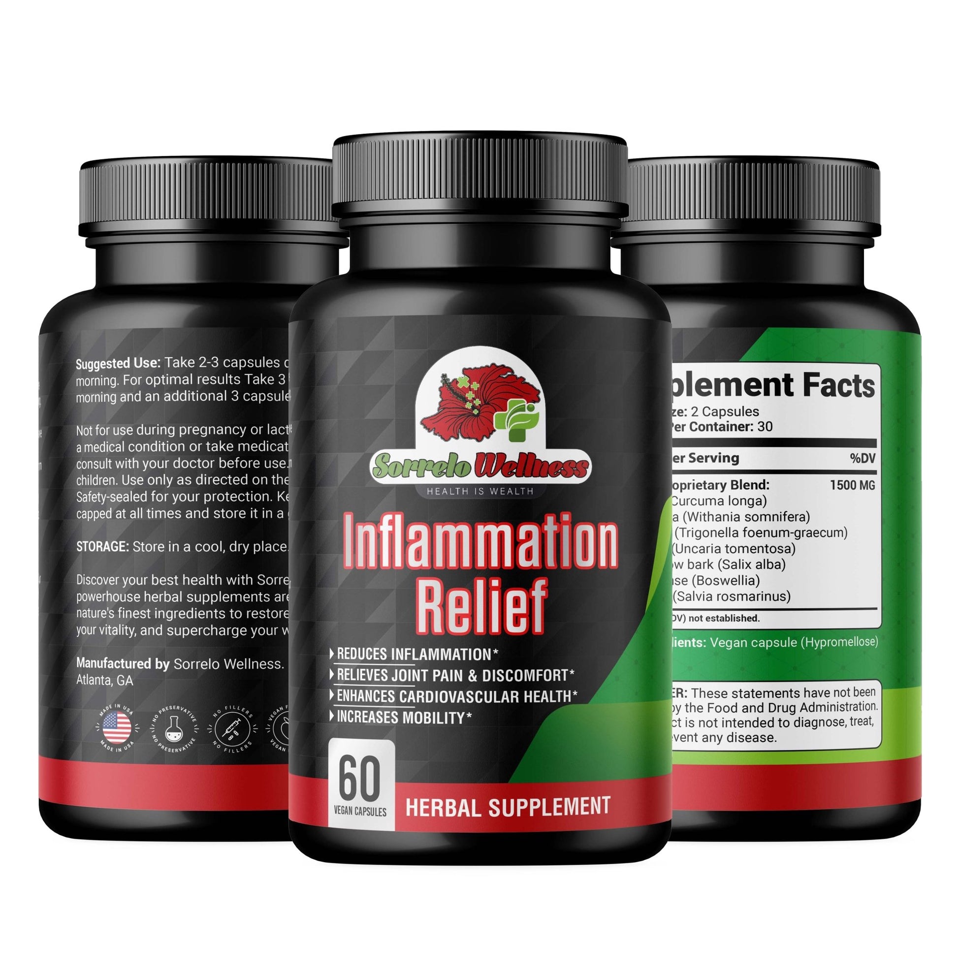 Inflammation Relief - Sorrelo Wellness