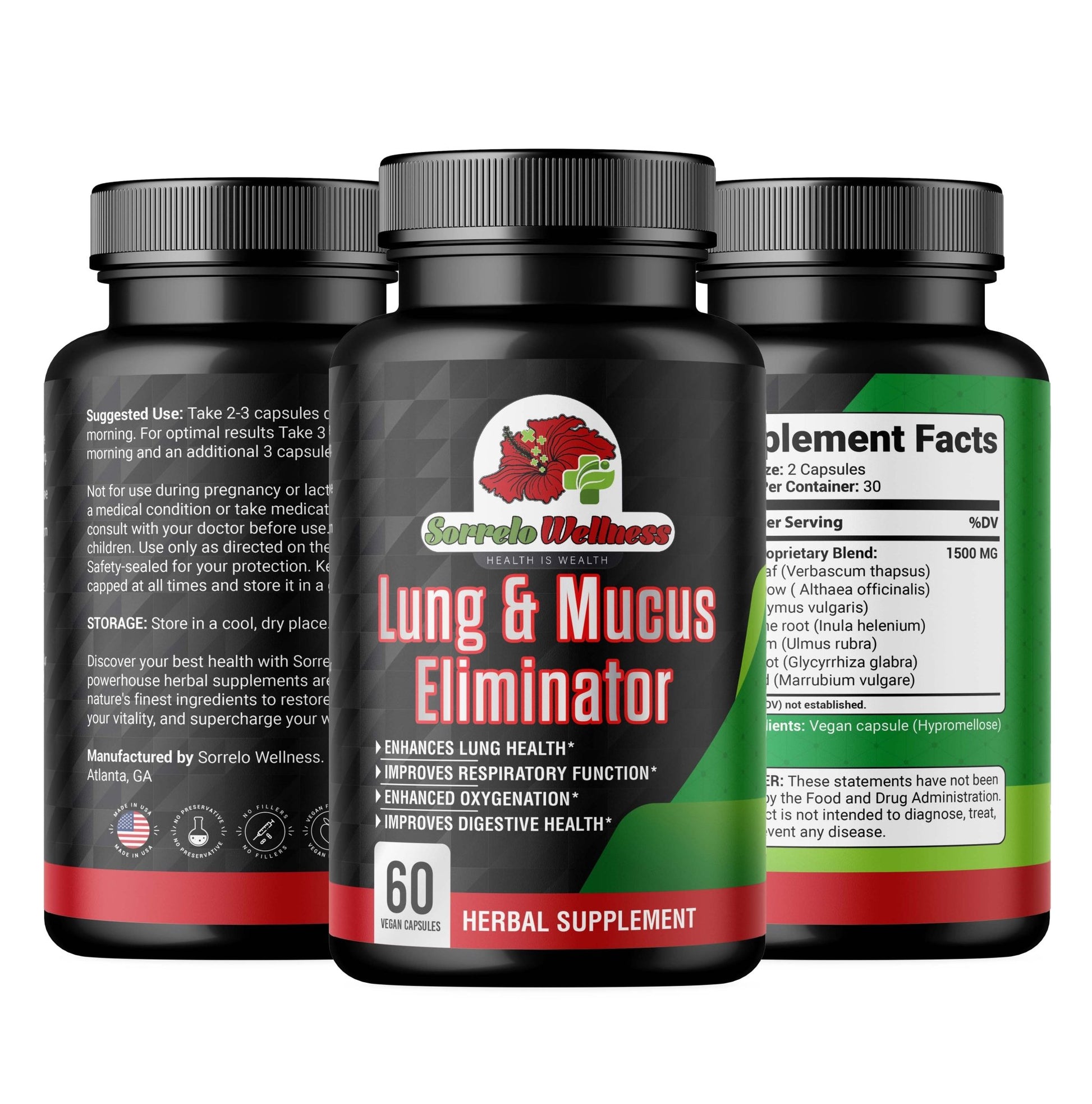 Lung & Mucus Support - Sorrelo Wellness