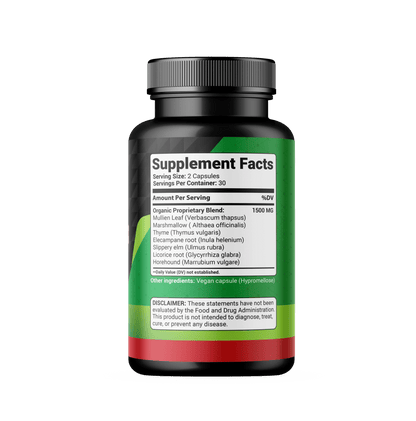 Lung & Mucus Support - Sorrelo Wellness