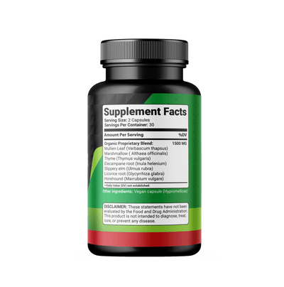 Lung & Mucus Support - Sorrelo Wellness