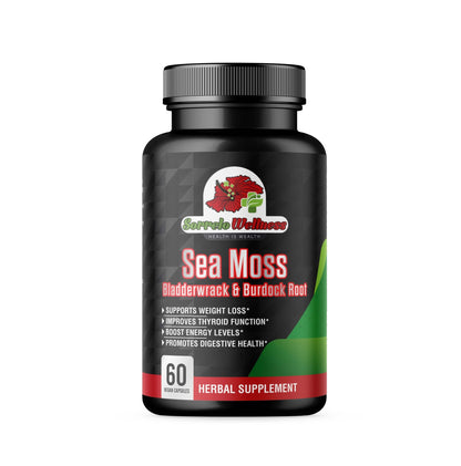 Seamoss Bladderwrack & Burdock Root - Sorrelo Wellness