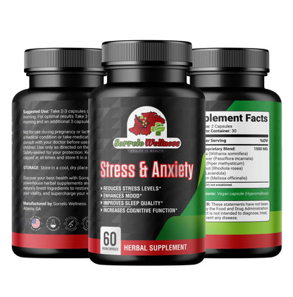 Stress & Anxiety Relief - Sorrelo Wellness